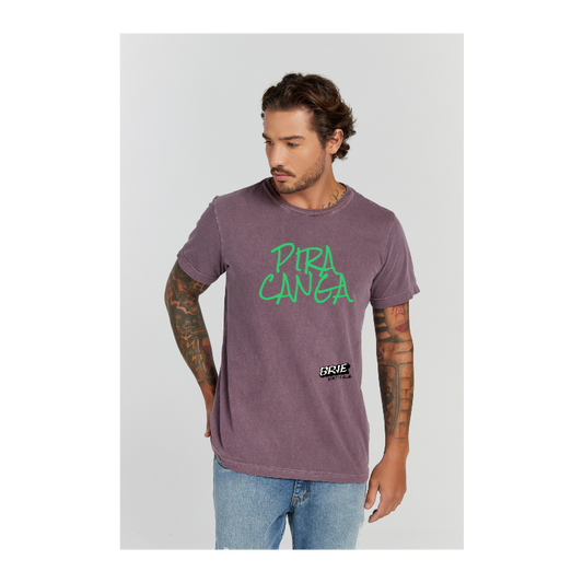 Camiseta Estonada Roxo