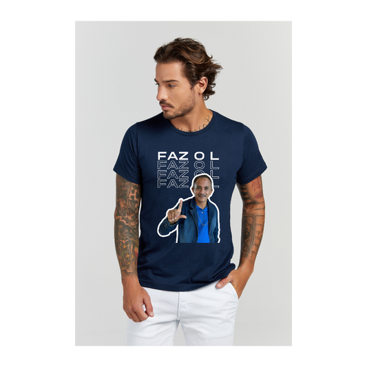 Camiseta Premium Azul Marinho