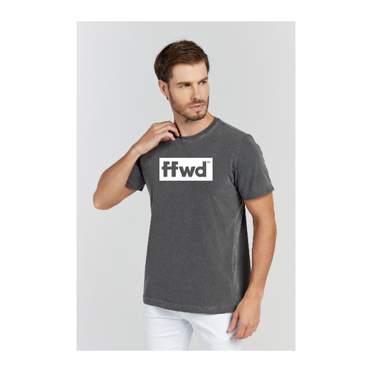 Camiseta Estonada Cinza Chumbo