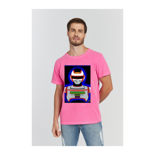 Camiseta Estonada Rosa Pink
