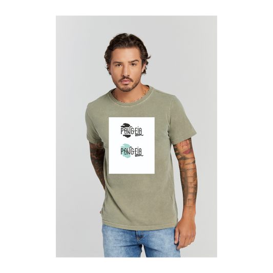Camiseta Estonada Verde Militar