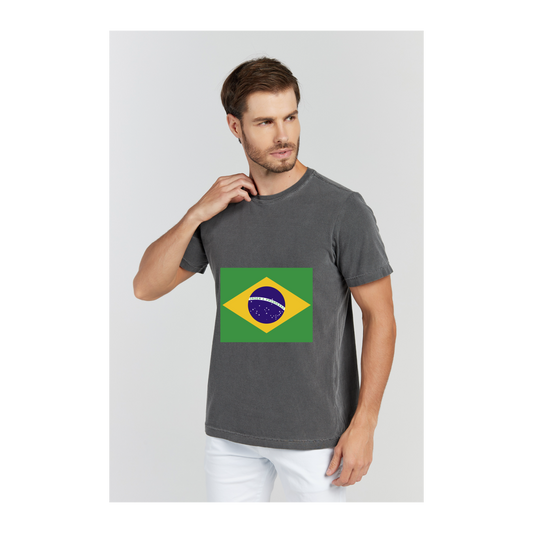 Camiseta Estonada Cinza Chumbo