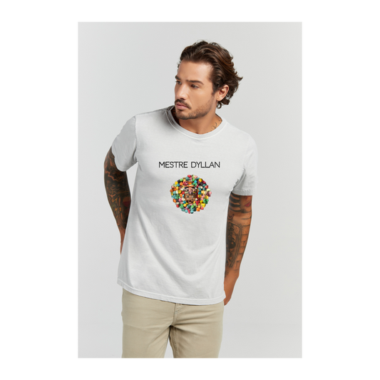 Camiseta Estonada Branco Gelo