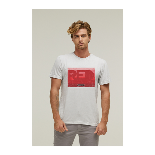 Camiseta Estonada Branco Gelo