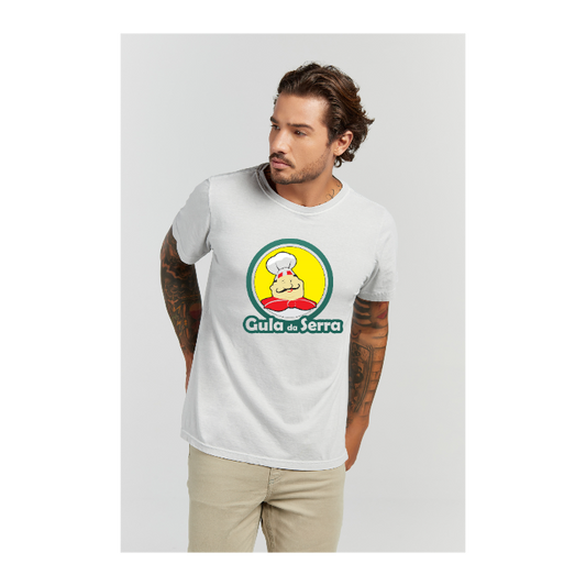 Camiseta Estonada Branco Gelo