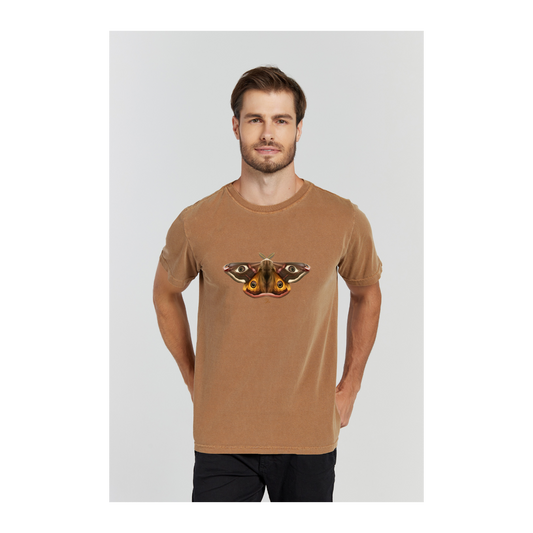 Camiseta Estonada Marrom