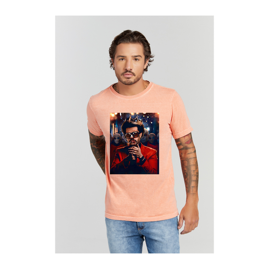 Camiseta Estonada Laranja