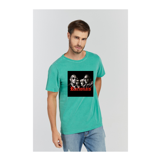 Camiseta Estonada Verde Bandeira