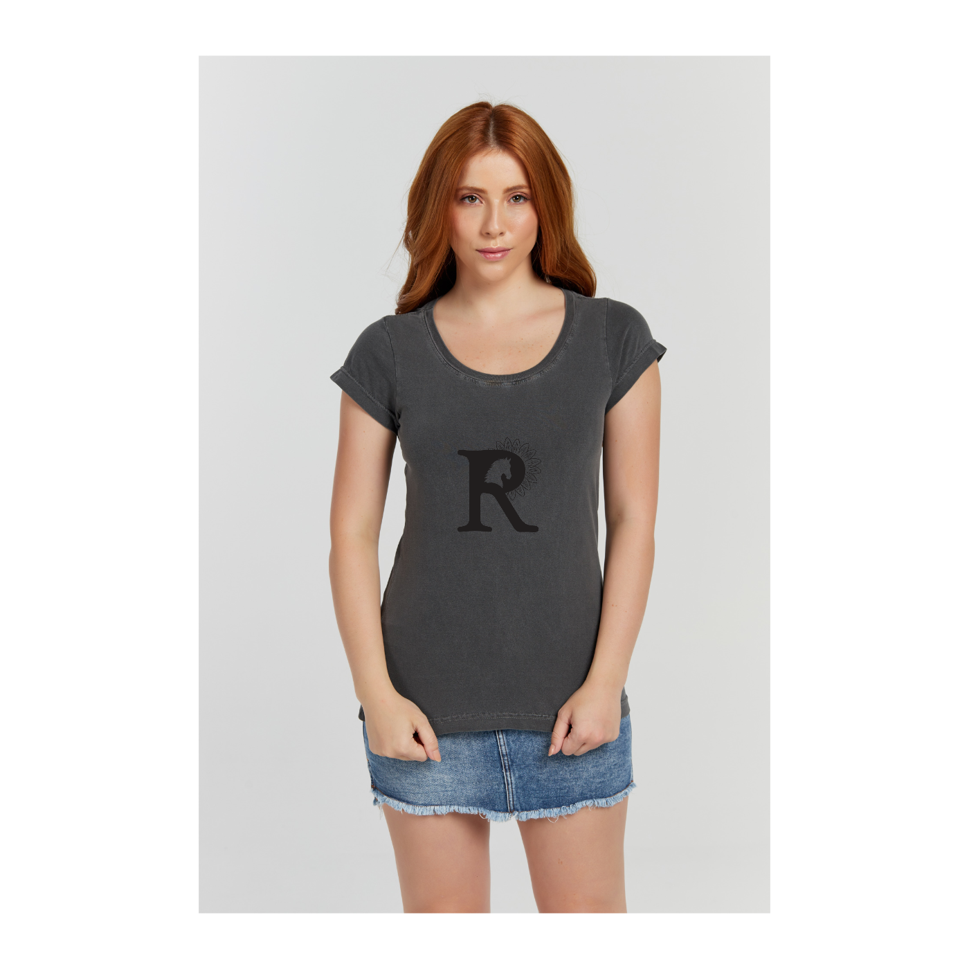 Baby long Estonada Cinza Chumbo