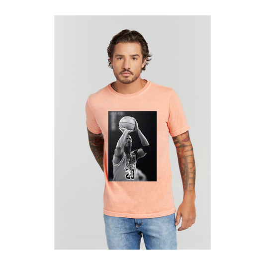 Camiseta Estonada Laranja