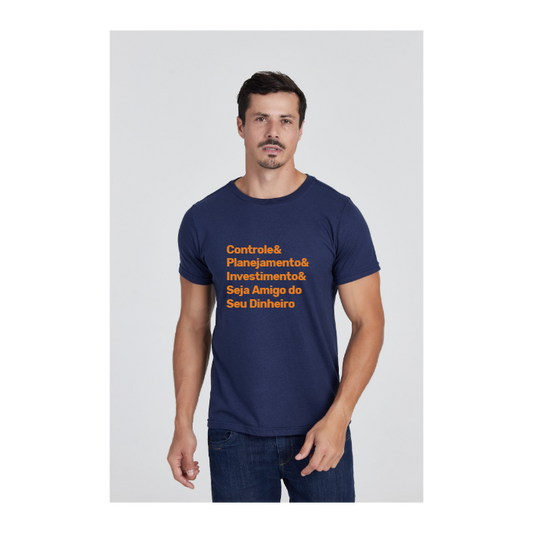 Camiseta Básica Azul Marinho
