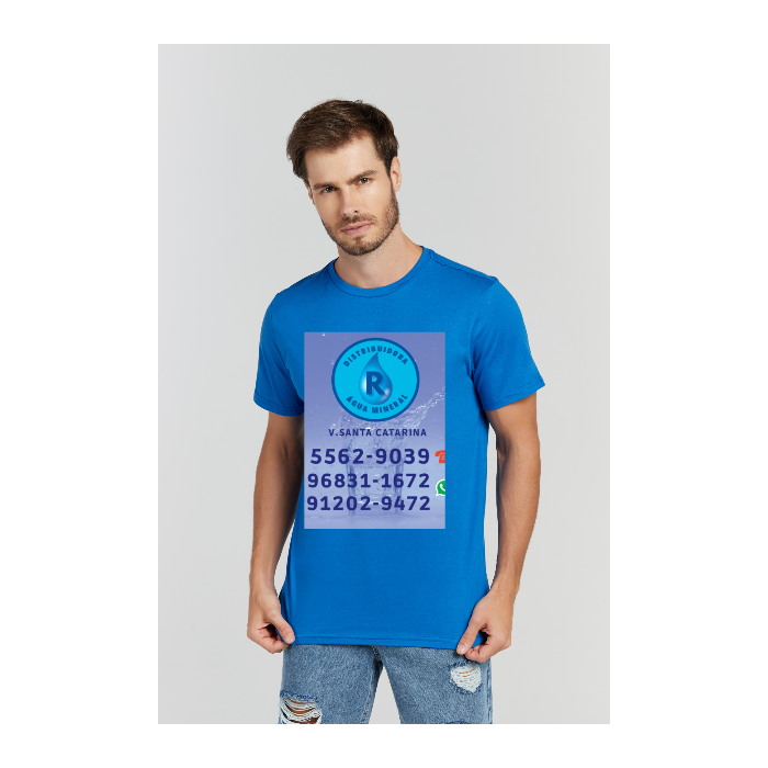 Camiseta Premium Azul Royal