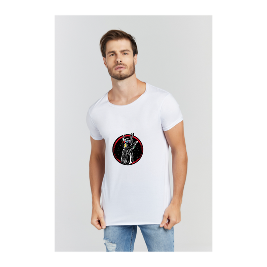 Camiseta Longline Branco