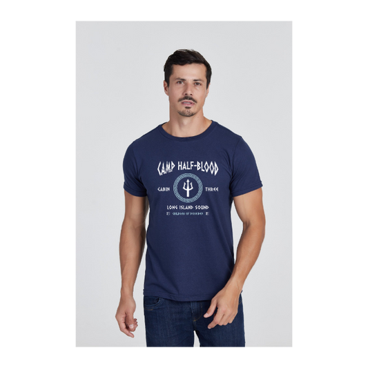 Camiseta Básica Azul Marinho