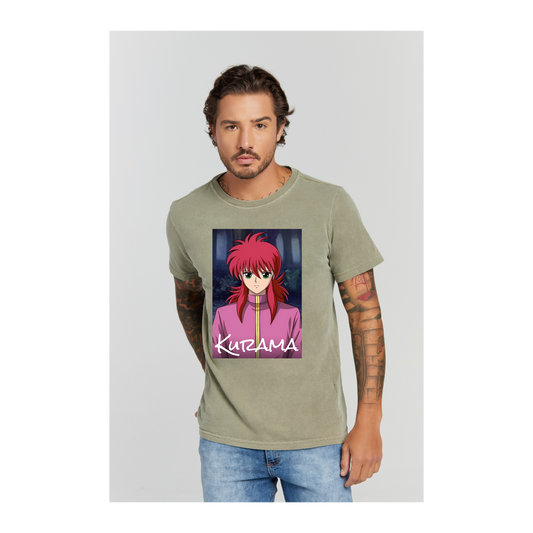 Camiseta Estonada Verde Militar