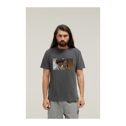 Camiseta Estonada Cinza Chumbo