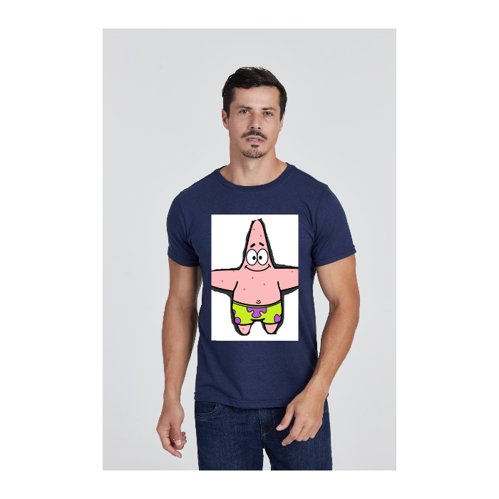 Camiseta Básica Azul Marinho