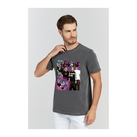 Camiseta Estonada Cinza Chumbo