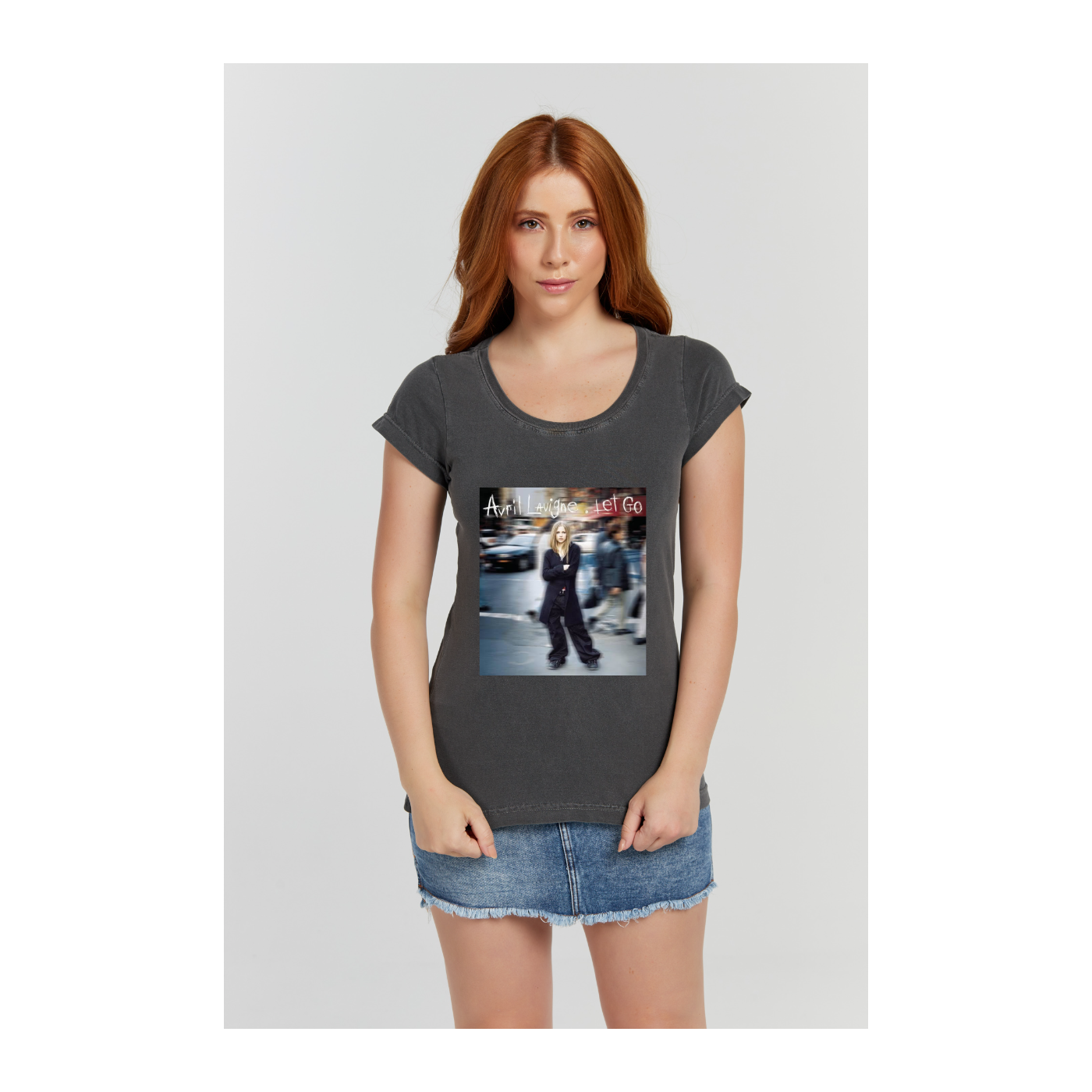 Baby long Estonada Cinza Chumbo