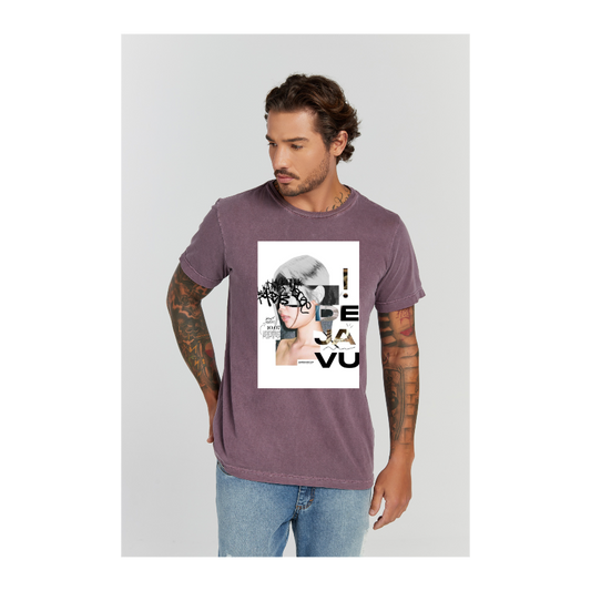 Camiseta Estonada Roxo