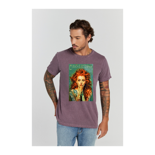 Camiseta Estonada Roxo