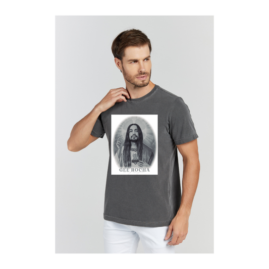 Camiseta Estonada Cinza Chumbo