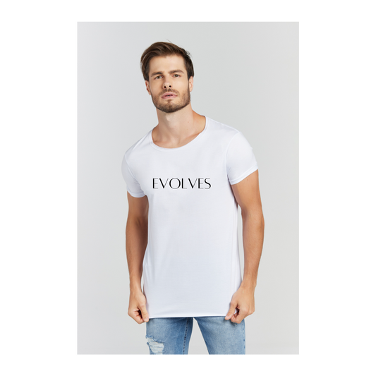 Camiseta Longline Branco