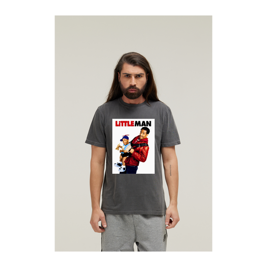 Camiseta Estonada Cinza Chumbo