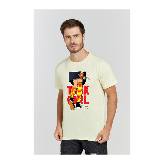 Camiseta Premium Amarelo Bebê