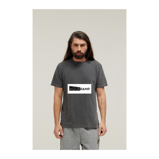 Camiseta Estonada Cinza Chumbo