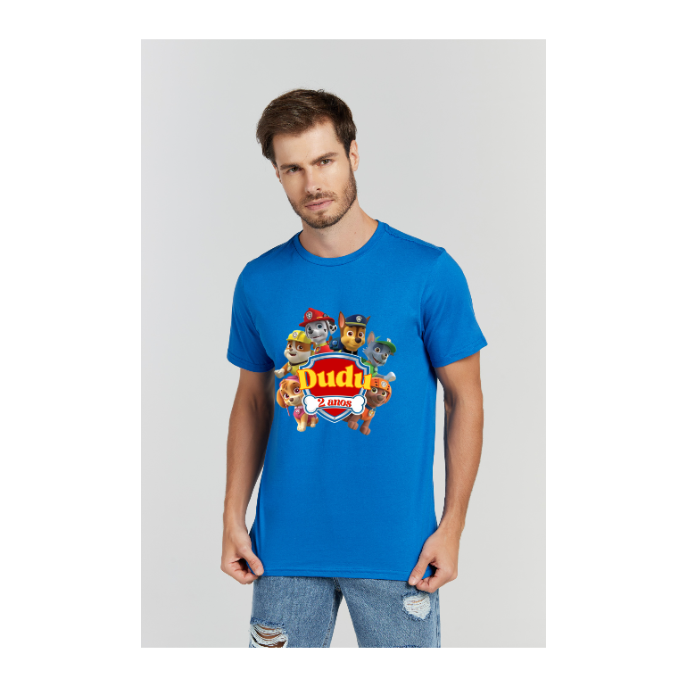 Camiseta Premium Azul Royal
