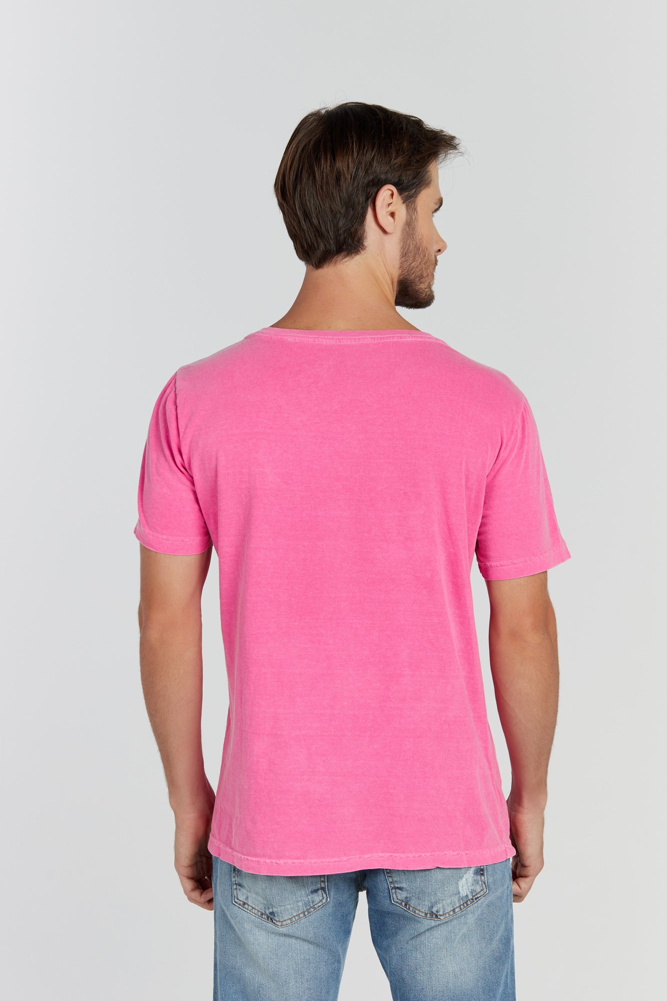 Camiseta Estonada Rosa Pink