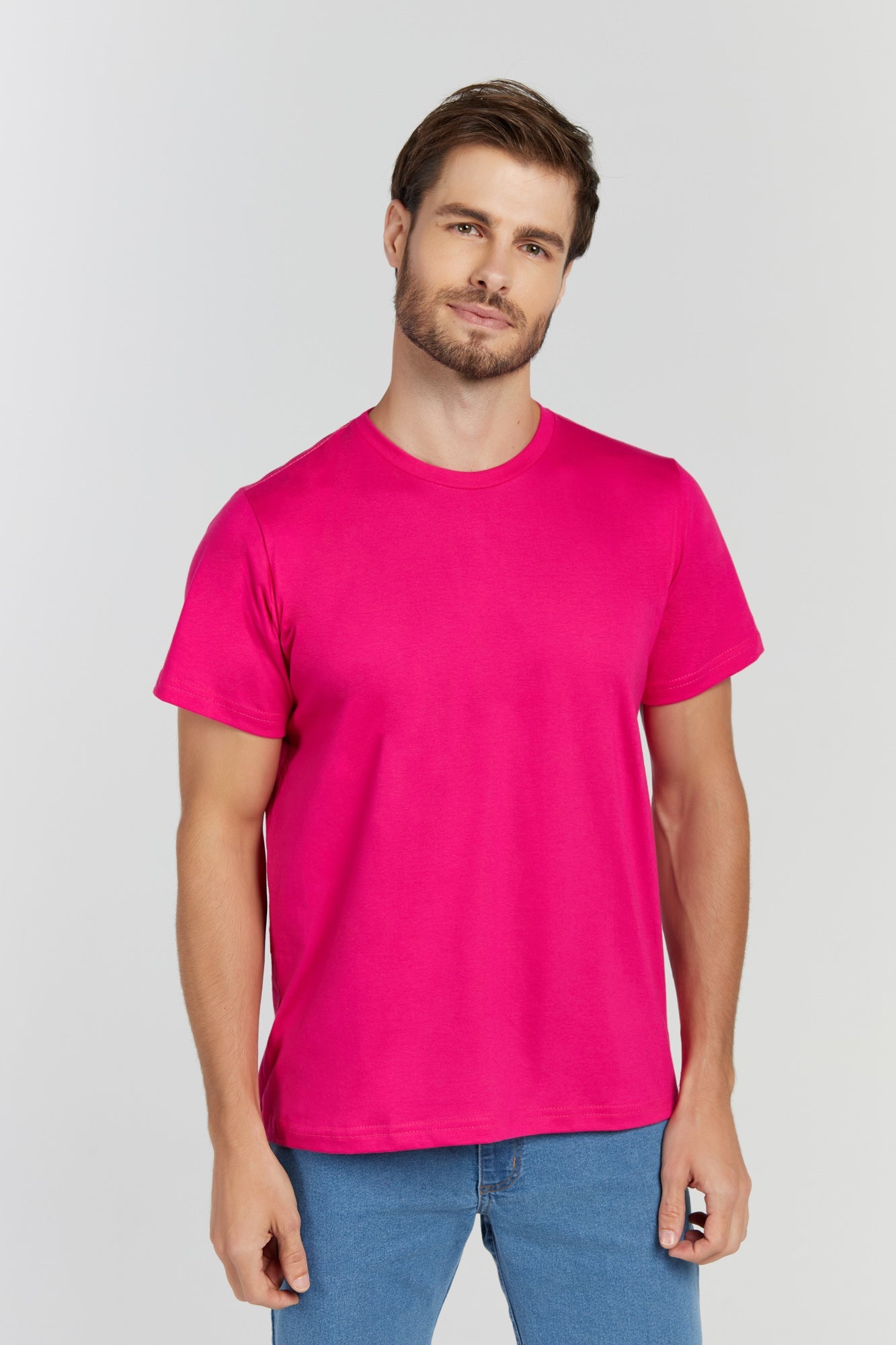 Camiseta Premium Rosa Pink