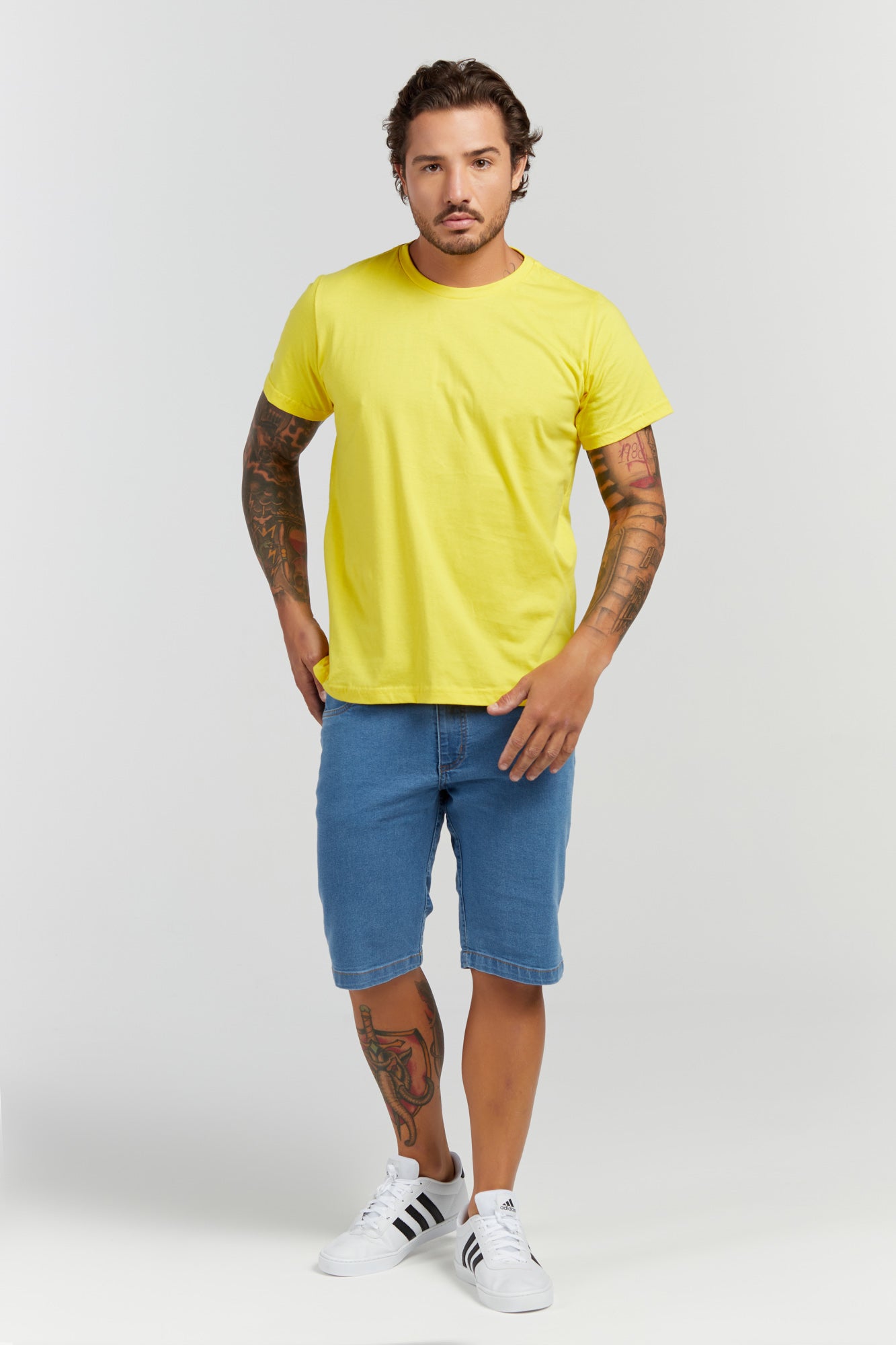 Camiseta Premium Amarelo Canário